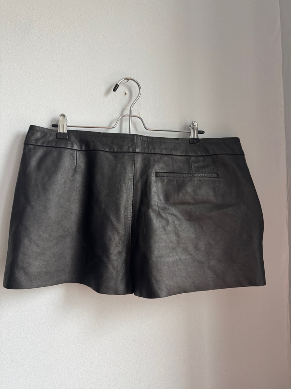 Zara&Kaia Black Leather Skirt - Picture 6 of 6